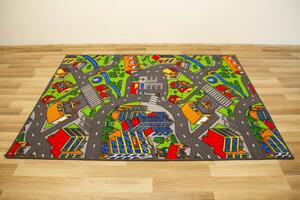 Metrážový koberec Clever Town uličky