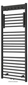 ISAN Flexi s háčky DFLH15550600SM51 Radiátor kombinovaný, 60x155,5 cm, černý samet