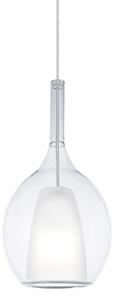 Závěsné svítidlo 2x E27 priehľadná IP20 Ideal Lux KALIQUE 360034