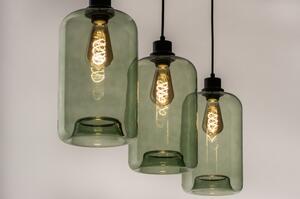 Závěsné designové svítidlo nad jídelní stůl Bottle Green (LMD)