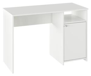 KONDELA PC stůl, bílá, DEDE