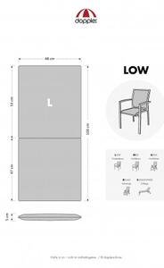 Doppler HIT UNI 8833 nízký – polstr na židli a křeslo