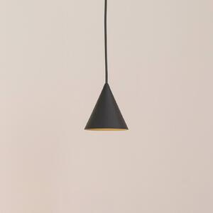 Nowodvorski Lighting Závěsné světlo ZENITH, tmavě šedé, Ø 11 cm, kov, GU10, stmívatelný, Hliník / šedá / zinek, Obývací pokoj / jídelna, kov, Moderní