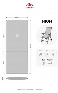 Doppler LIVING 4913 vysoký – polstr na křesla a židle