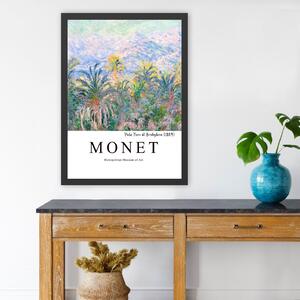 ASIR Dekorativní obraz Monet PALMOVÝ LES Polystyren 35x45cm