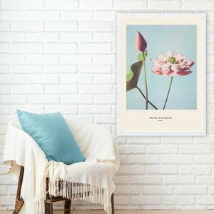 ASIR Dekorativní obraz Kazumasa LOTUS Polystyren 55x75cm