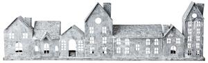 Intuition Kovová lucerna FENIX – městečko Grey/White 68 cm