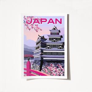 Wallexpert Plakát A3 Japan - 2011, Vícebarevná