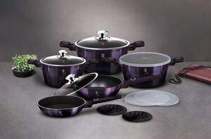 BERLINGERHAUS Sada nádobí s titanovým povrchem 13 ks Purple Eclipse Collection BH-7143