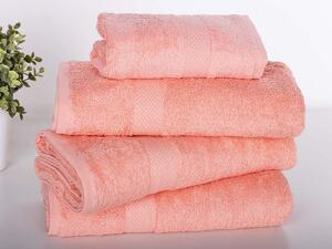 XPOSE® Froté ručník VERONA - lososový 50x90 cm