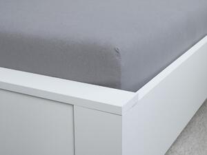 XPOSE® Jersey prostěradlo Exclusive - tmavě šedé 90x200 cm
