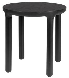 Černý dubový odkládací stolek ZUIVER STORM 45 cm
