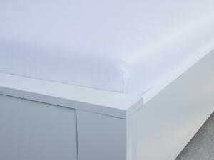 XPOSE® Jersey prostěradlo Exclusive s lycrou - bílé 140x200 cm