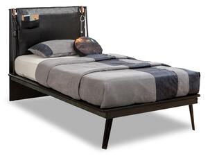 Čilek Studentská postel Line 100x200 cm Dark Metal