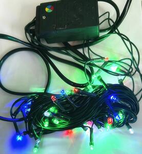 HJ Světelný LED řetěz pro vnitřní použití 5 m 50 LED -barevný