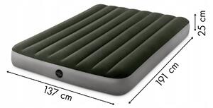 Nafukovací matrace s pumpou postel 2 osoby 64778