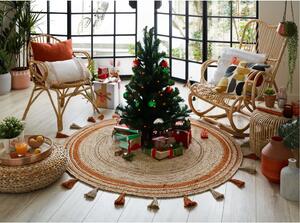 Flair Rugs koberce Kusový koberec Lunara Orange kruh – na ven i na doma Rozměry koberců: 150x150 (průměr) kruh