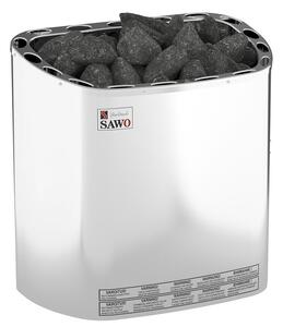 Sawotec saunová kamna elektrická Nordex SCA-90NS-Z-C, Steel