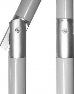 Doppler ACTIVE 210 cm - slunečník s automatickým naklápěním klikou : Desén látky - 840