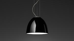 Artemide Designové závěsné svítidlo Nur Gloss mini Ø 36,6 cm, 1 x E27 Barva: Černá