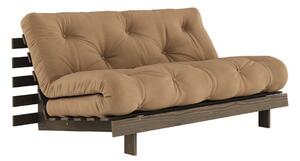 Světle hnědá rozkládací pohovka 160 cm Roots – Karup Design