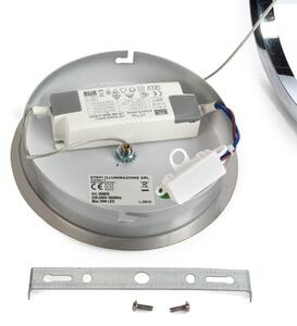 ONLI - LED Lustr na lanku LOOP LED/40W/230V 4000K lesklý chrom