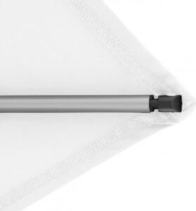 Knirps KNIRPS Automatic 230 x 150 cm - prémiový balkónový slunečník s klikou : Desén látky - Bílá