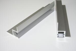 T-LED LED profil S Profil bez krytu 1m