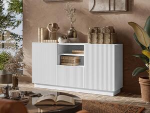 Komoda Ceroza 150 2D1SZ, Barva: bílá 5903211454325
