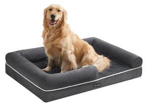 SONGMICS Pelíšek pro psy Dustin 106 cm XL šedý