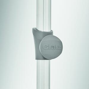 Slunečník GLATZ Alu-Smart Easy 220 cm tmavě šedá (157)