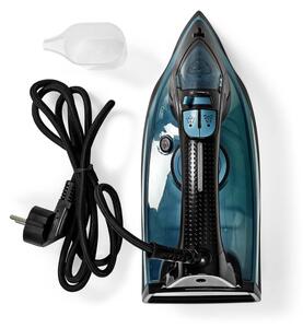 Nedis IRON2000 - Napařovací žehlička 2600W/230V černá/modrá