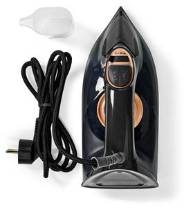 Nedis IRON1000 - Napařovací žehlička 2200W/230V černá