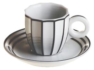 Porcelánový šálek na kávu s podšálkem espresso Šárka