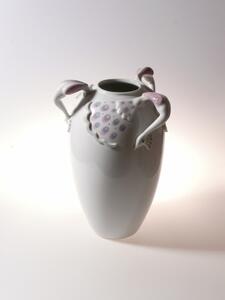 Porcelánová Váza s pávy