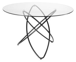 Jídelní stůl s deskou z tvrzeného skla Tomasucci Hula Hoop, ⌀ 120 cm