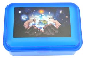 TVAR Box na svačinu 180 x 130 x 70 mm, sny, modrá