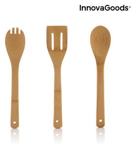 InnovaGoods Bambusový set do kuchyně s kořenkami