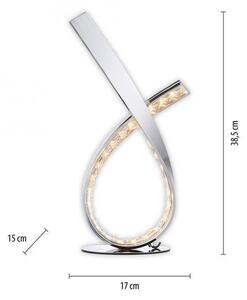 Paul Neuhaus Stolní LED lampa BRILLA 13,5W, v. 38,5 cm, 3000K stmívatelná