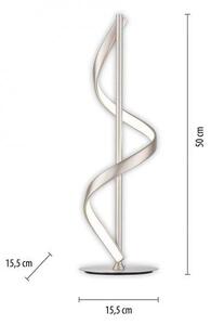 Paul Neuhaus Stolní LED lampa Q-SWING 13,5W, v. 48 cm, ZigBee 2700-5000K Barva: Stříbrná