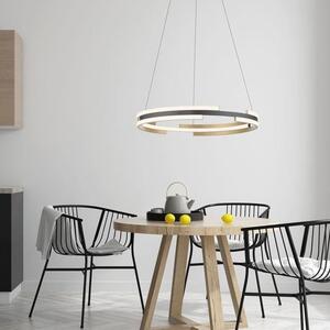 Paul Neuhaus Závěsné LED svítidlo Q-BELUGA, 62W, ø 60 cm, ZigBee, CCT 2700-5000K