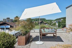 Slunečník SUNCOMFORT Flex Roof 210 x 150 cm šedá
