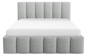 Čalouněná postel s úložným prostorem Taesa Boucle, Rozměr postele: 140 x 200 cm, Barva:: Lambi 04 5903211520808