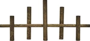 Kovový svícen Maxi Antique Brass 45 cm
