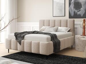 Čalouněná postel s úložným prostorem Taesa Leg Boucle, Rozměr postele: 180 x 200 cm, Barva:: Lambi 06 5903211521119