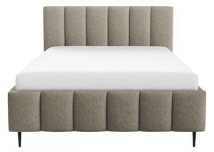 Čalouněná postel s úložným prostorem Taesa Leg Boucle, Rozměr postele: 160 x 200 cm, Barva:: Lambi 12 5903211521072