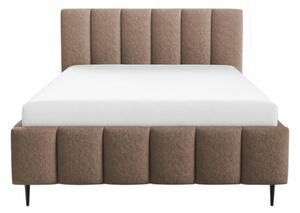 Čalouněná postel s úložným prostorem Taesa Leg Boucle, Rozměr postele: 160 x 200 cm, Barva:: Lambi 12 5903211521072