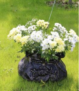 Roto květináč MĚŠEC - bronzově hnědá / 520 x 420 x 320 mm