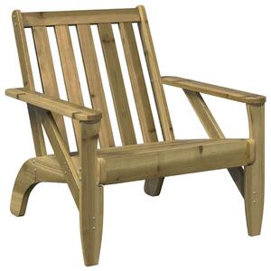 Zahradní židle Adirondack 75x77x77 cm impregnovaná borovice