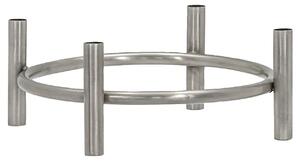 Adventní svícen Maxi Antique Silver Ø 30 cm